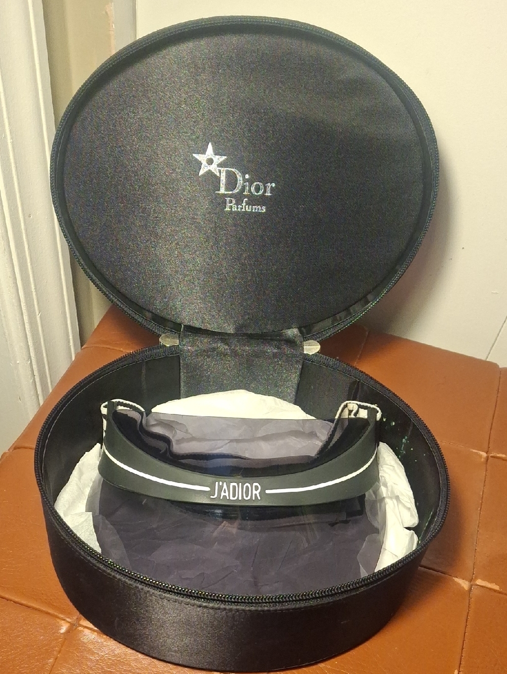 Dior J'Adior Black Visor with Clear Smoke Shield - Picture 6 of 7